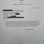 Skan wyroku sądowego.